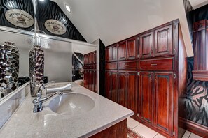 Upstairs bathroom