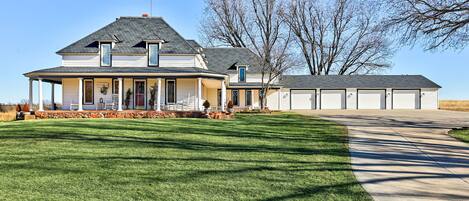 Victorian Farmhouse with wrap around porch (front)
