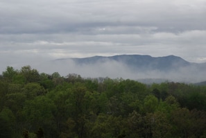 Smoky Mountain view from deck