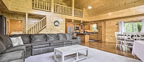 Wrightsville Vacation Rental Cabin | 3BR | 2BA | 2,200 Sq Ft