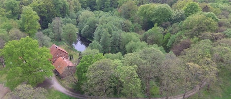 Overnatningsstedets område