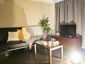 A calm atmosphere at night
