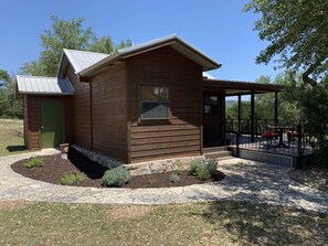 Plenty of wildlife can be viewed from the cabin, including the friendly horses who often stroll up to say howdy.