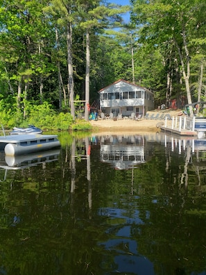 View from swim dock!!