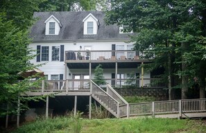 Your beautiful home away from home. Stunning water facing side of house. 