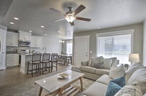 Kitchen & Living Room in one of the units