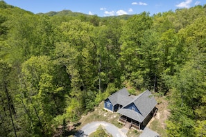 Aerial View - Aerial view of the cabin