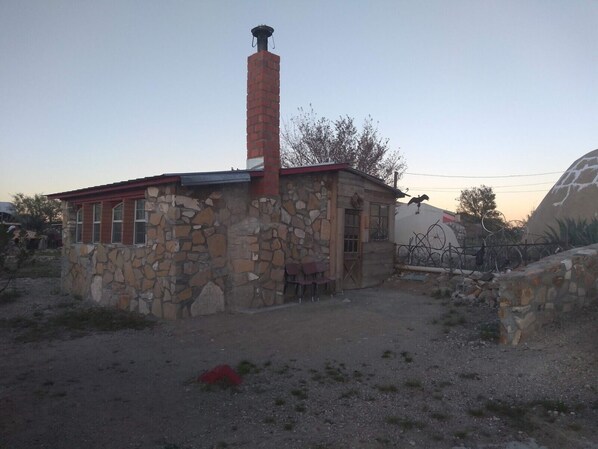 Entrance to "Stone cottage" 