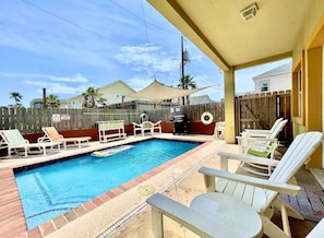 Private 9 x 15 pool for only you and your guest