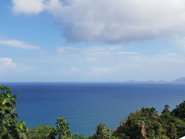 Vue sur la plage/l’océan