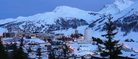 Panoramic view on the city