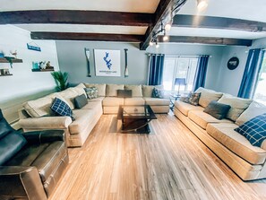 Plenty of seating for friends and family