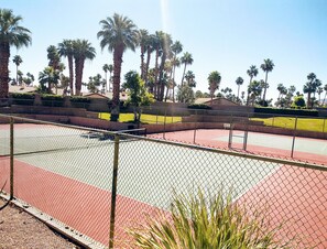 tennis courts