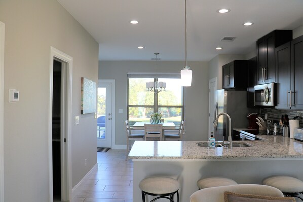 Kitchen - Looking onto 5th Green