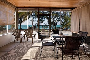 Ocean view from your spacious screened patio