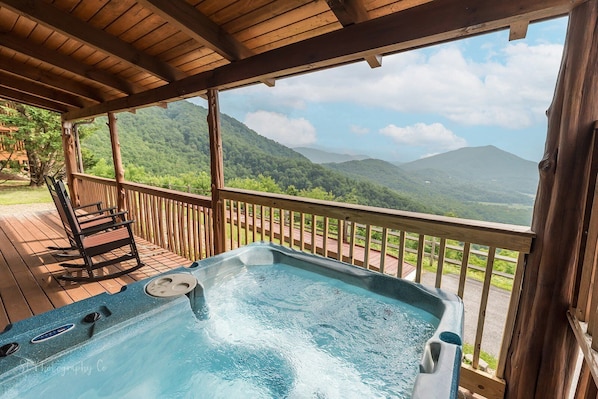 Bain à remous extérieur
