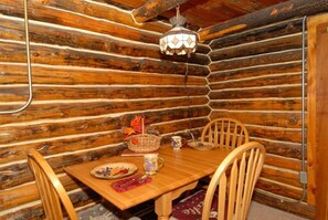 Original Hand Hewn Old World Log Cabin Construction