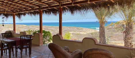 Relax under the shade of the Palapa