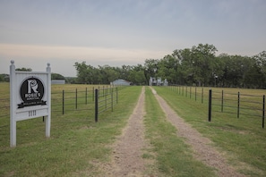 17 private acres! You know you are there when you see the Rosie's Homestead sign