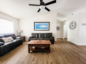 Open Spacious Living Room