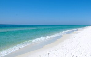 Beautiful white sand beaches at Seacrest Beach