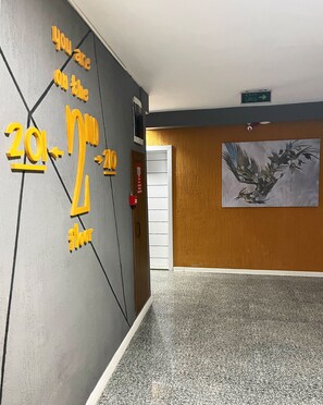 Interior entrance