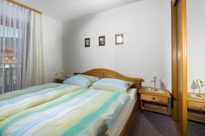 Ferienwohnung Watzmann, 25 qm, 1-2 Personen, 1 separates Schlafzimmer, Balkon-Schlafzimmer