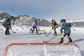 Ice skating