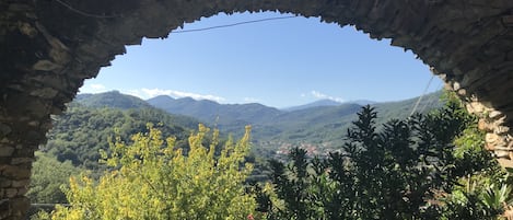 Vue depuis l’hébergement