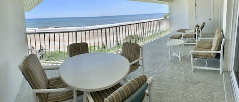 Your lanai..directly on the beach!