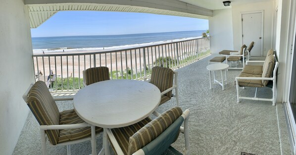 Your lanai..directly on the beach!