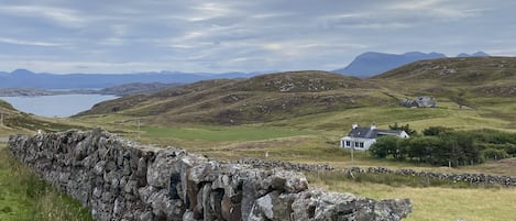 The cottage in its landscape