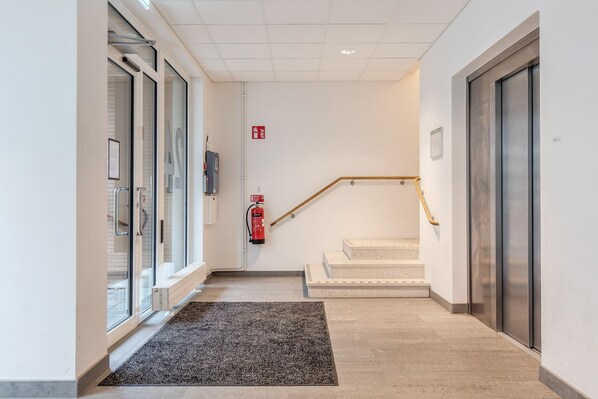 Interior entrance
