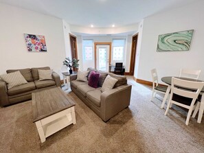 Living Room & Dining Area