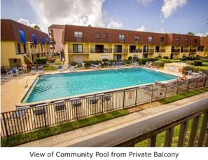 Large condo pool