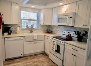 Newly remodeled kitchen