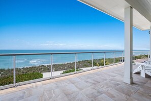 View from Master and Oceanfront Guest Terrace