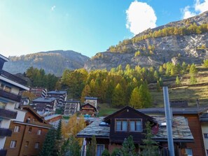 Blick von der Unterkunft