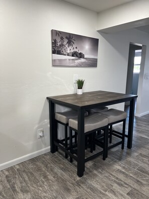 1st floor unit dining