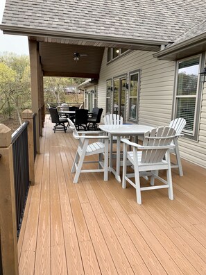 Back Deck of the Main Level
