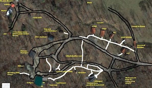 Carte de l’hébergement