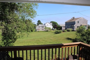 Back yard from deck