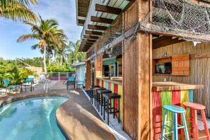 You have your own sunset bar & grill!