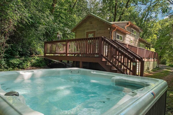 Bubbelpool utomhus