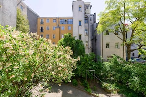 The apartment's surroundings.