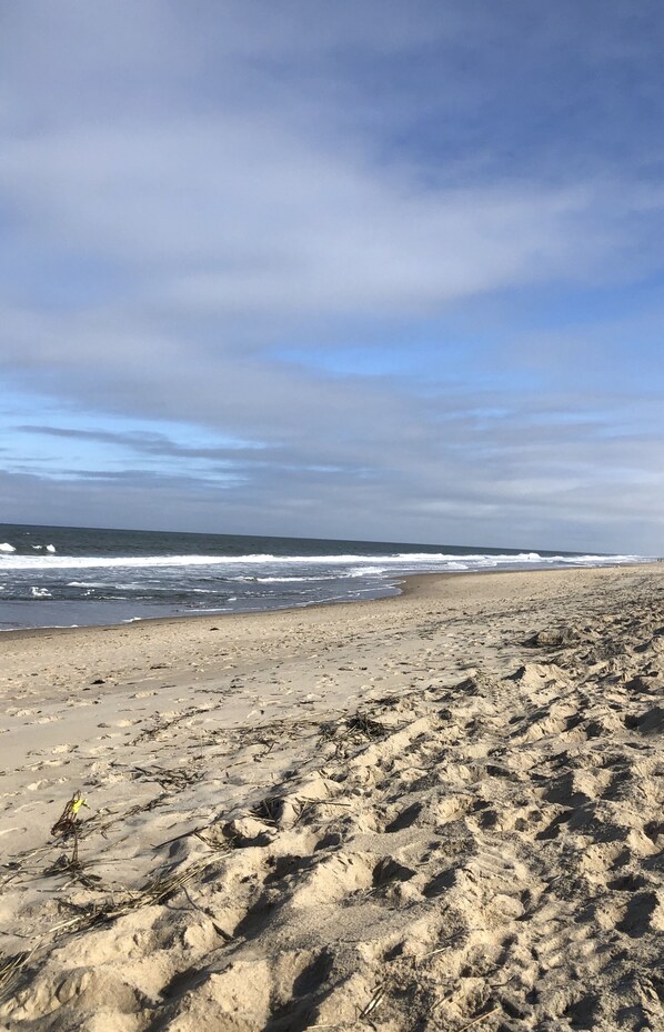 Beach at the end of South Bethany
