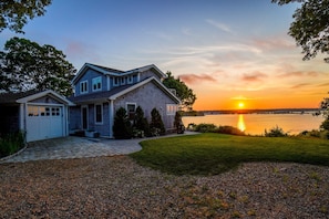 Main House and Sunset