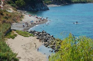 Strand (5 Gehminuten vom Haus)