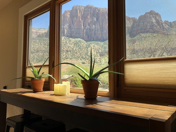 Foyer view of The Watchman peak