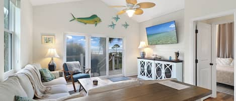 Living Room w/Amazing Views of St. Joe Bay!!!